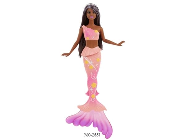 Barbie Blooming Magic Black Mermaid Doll