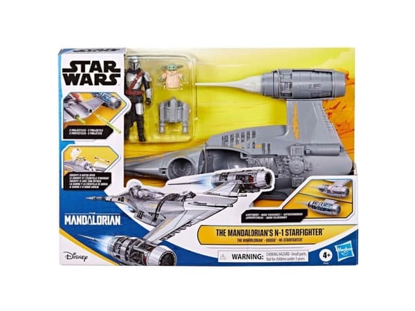 Star Wars Starfighter N1 & Figure 10 cm