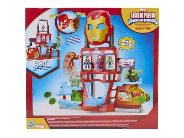 Iron Man & Friends Iron Quarters Playset