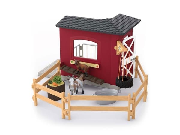 Schleich vuohi talli