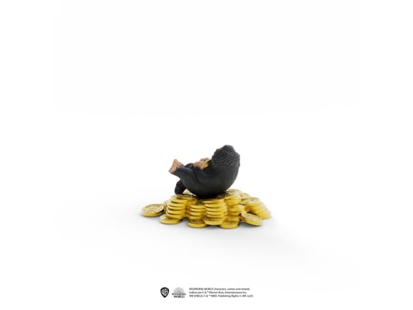 Schleich Niffler with gold