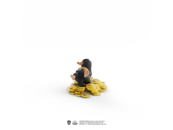 Schleich Niffler with gold