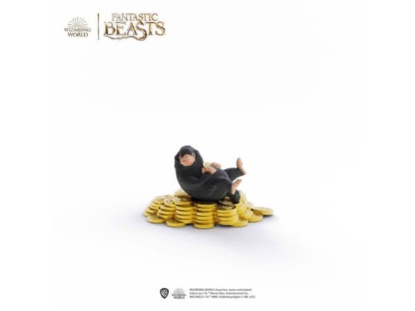 Schleich Niffler with gold