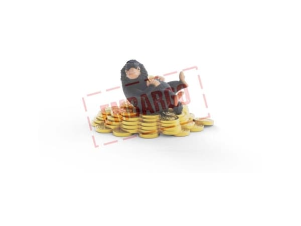 Schleich Niffler with gold