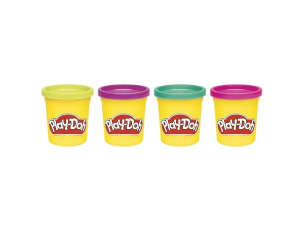 Play-Doh 4 Pack 340 g - Vibrant