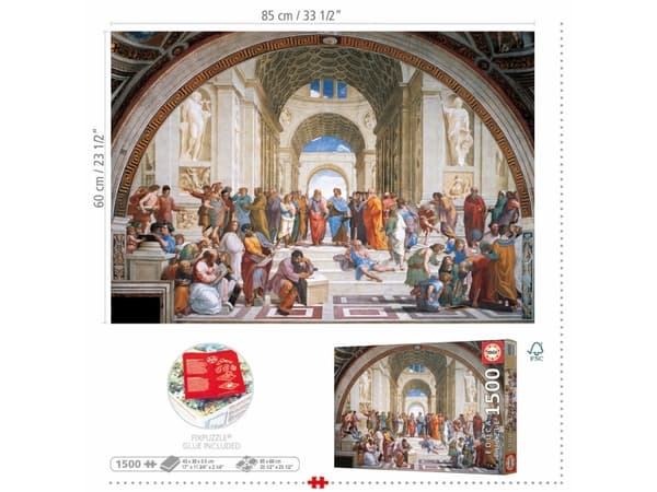 Educa 1500 School Of Athens, Raphael