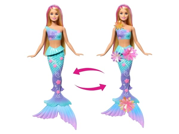 Barbie Blooming Magic White Mermaid Doll