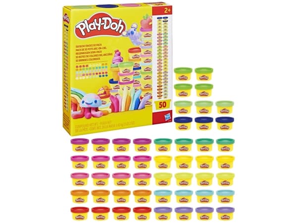 Play-Doh 50 Pack Super Rainbow 1,42 kg
