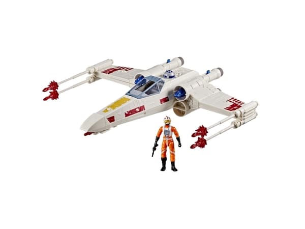 Star Wars Strike X Wing & Figure 10 cm