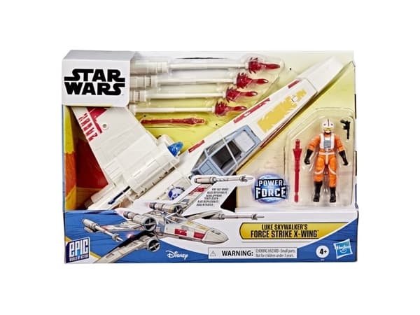 Star Wars Strike X Wing & Figure 10 cm