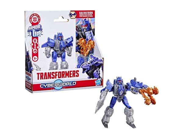 Transformers Cyberworld Armored Changers 10cm Asst