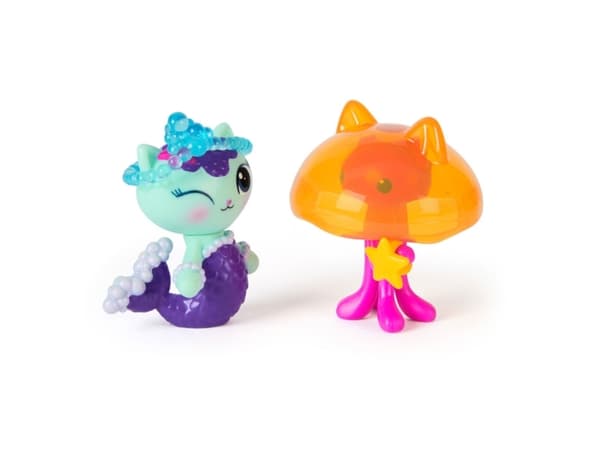Gabby's Movie 2Pack Figure-Mercat & Cat Jelly Fish