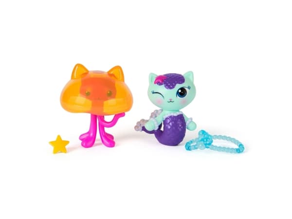 Gabby's Movie 2Pack Figure-Mercat & Cat Jelly Fish