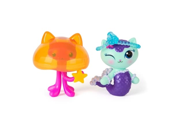 Gabby's Movie 2Pack Figure-Mercat & Cat Jelly Fish