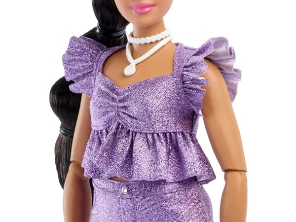Barbie Deluxe Style Purple Shorts Indian Doll