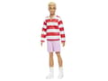 Miniatyrbild 2 av 5: Barbie Fashionista Ken Doll Red & White Stripes