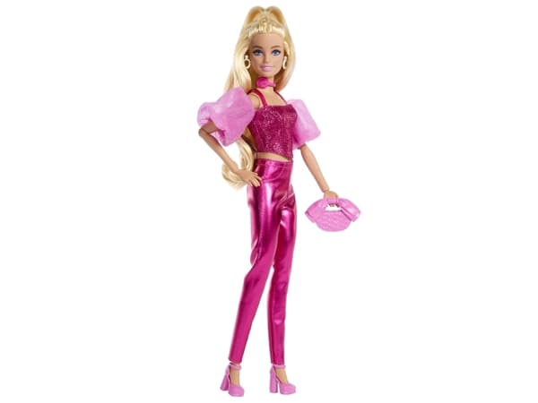 Barbie Deluxe Style Rosa Korsett Blond Docka