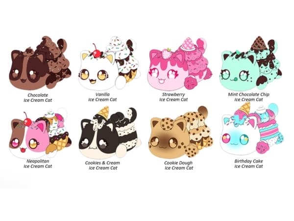 Aphmau Mystery Squishy Ice Cream S3 Asst.