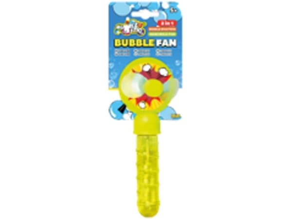 Bubbles 2 in 1 Bubble Fan4 Asst.
