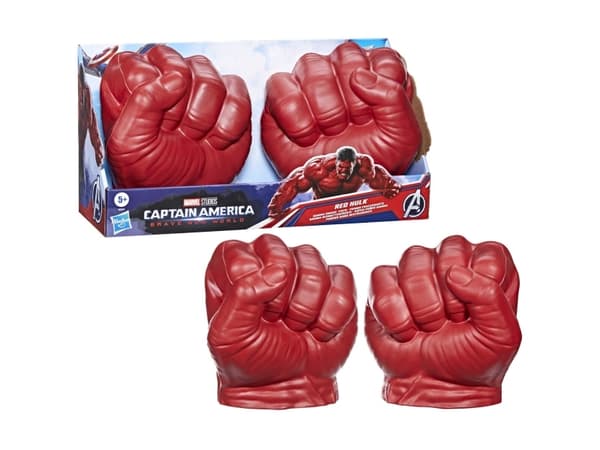 Avengers Red Hulk Gamma Smash Fists B. New World