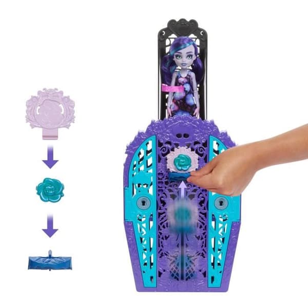 MONSTER HIGH Coffret Monströsa Hemligheter Trädgårdens Gåtor Twyla - Monster High - HYT74