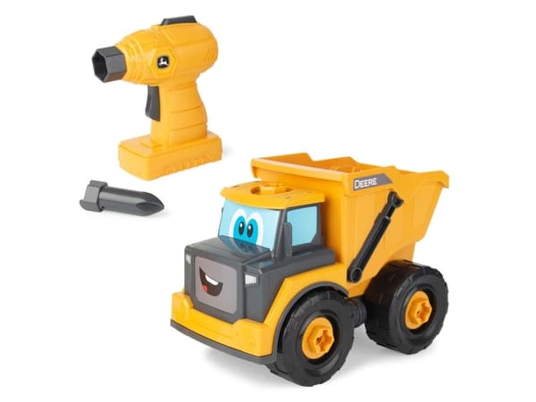 TOMY John Deere rakentaa kippikone+porakone 47508