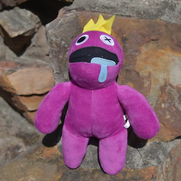 Roblox Rainbow Friends söpö pehmolelu / pehmolelu - violetti