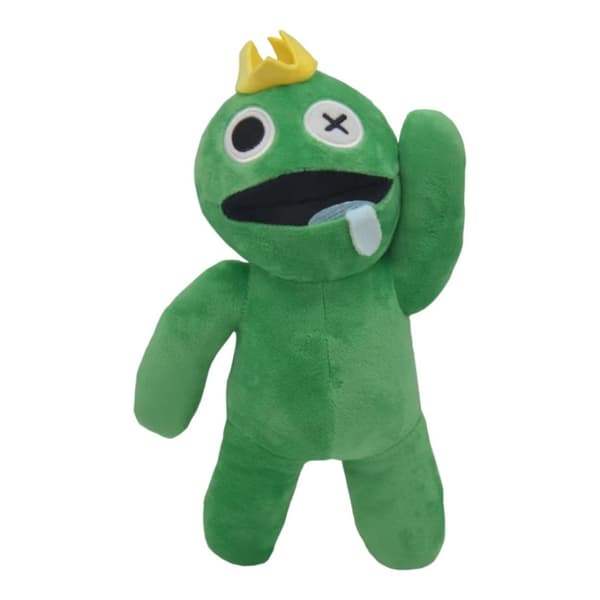 Roblox Rainbow Friends Gulligt Mjukisdjur / Plyschdocka - Grön