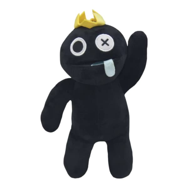 Roblox Rainbow Friends Gulligt Mjukisdjur / Plyschdocka - Svart