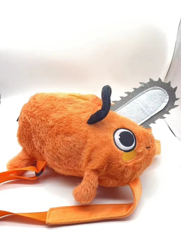 Anime Chainsaw Man Ryggsäck – Pochita Plyschväska
