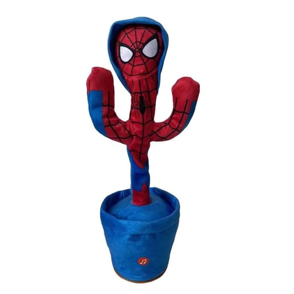 Pratande & Dansande Superhjälte – Elektrisk Mjukisdjursleksak - Spider Man Batteri