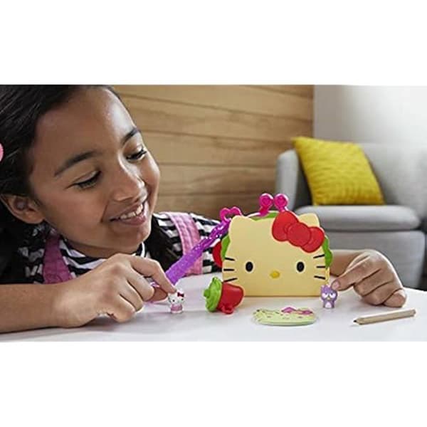 Coffret Compact Tacos - MATTEL - GVB33 - 2 mini-figurer - Krita och anteckningsblock - Inkluderade tillbehör