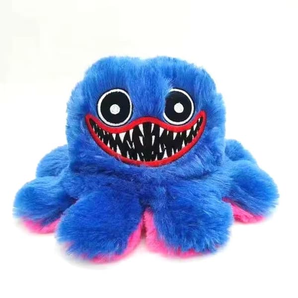 Käännettävä Poppy Playtime Octopus Soft Toy – Pehmeä puuvillalelu mielialan muutoksella