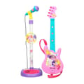Miniatyrbild 1 av 4: Musikset Barbie Mikrofon Gitarr för barn