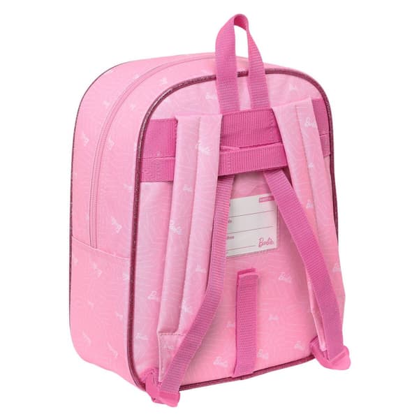 Barnryggsäck Barbie Girl Rosa 22 x 27 x 10 cm