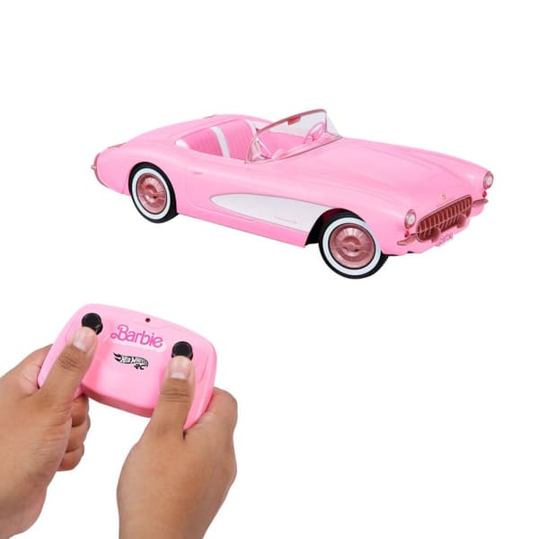 Fordon Barbie The Movie Hot Wheels RC Corvette