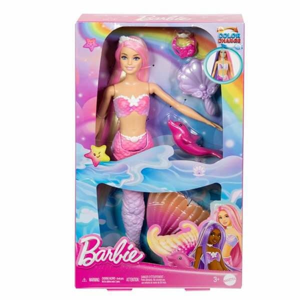 Docka Barbie Malibú Ledbuss Sjöjungfru