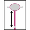 Miniatyrbild 3 av 4: Sparkcykel Barbie Rosa Aluminium