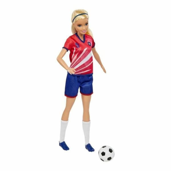 Docka Barbie Footballer
