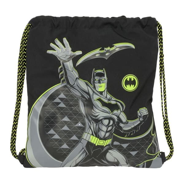 Skopåse med remmar Batman Game over Svart 35 x 40 x 1 cm