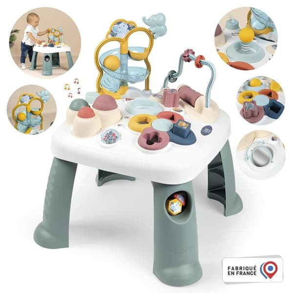 Aktivitetscentrum Smoby + 1 år Flerspelsbord