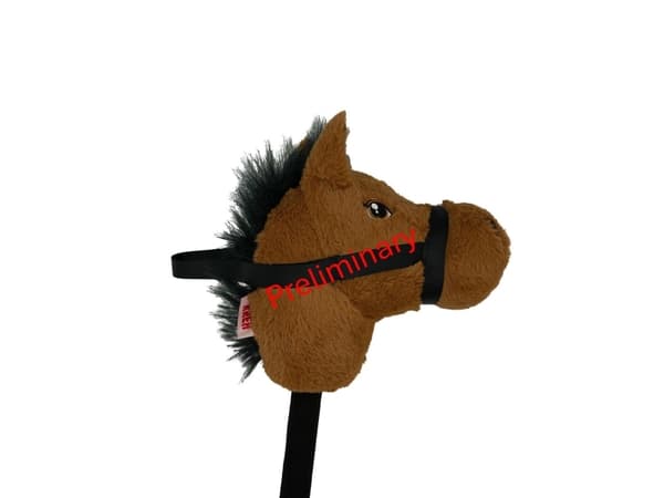 KREA Hobby Horse, ruskea, 2 Asst.