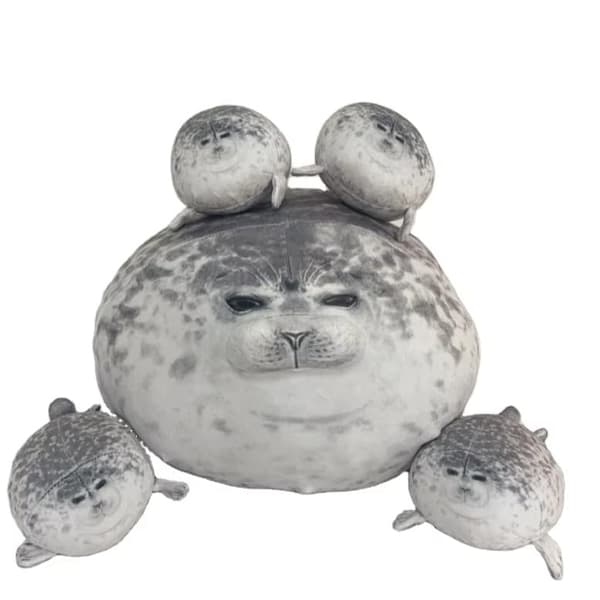 Blob Seal Pehmolelu – Pehmeä ja halattava - 40 cm