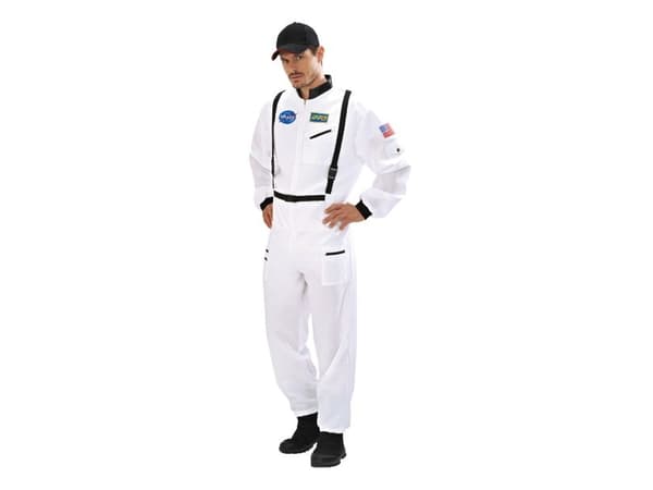 Hvit astronautkostyme