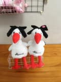 Miniatyrbild 6 av 6: Mjuk Fågel Gosedjur Söt och Fluffig Stoppad Djurdocka - Batteri