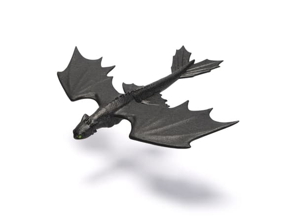 Dragons Movie Gliding Toothless