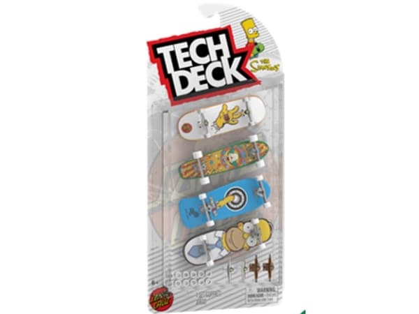 Tech Deck Skate 4 Pack Multipack - Simpsons