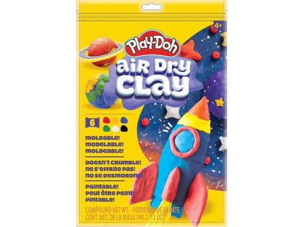 Play-Doh Air Clay Multi Color Bag 340G