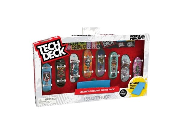 Tech Deck 8 Pack Multipack - Retro Neon