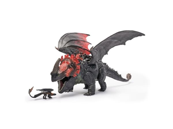 Dragons Movie Red Death Chomping Rampage